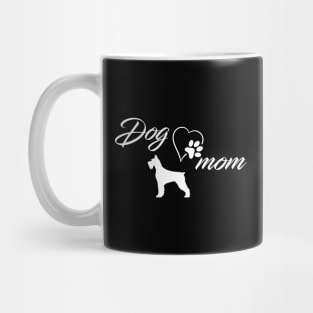 Dog Mom Schnauzer Mug